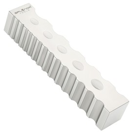 Splenor Tools Steel 8" Multi Purpose Swage Forming Block - for Jewelry Making - Silversmith - Metalworking - Bench Anvil Tool