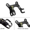 Pack of 3 Disc Brake Mount Frame, Black, Mountain Bike