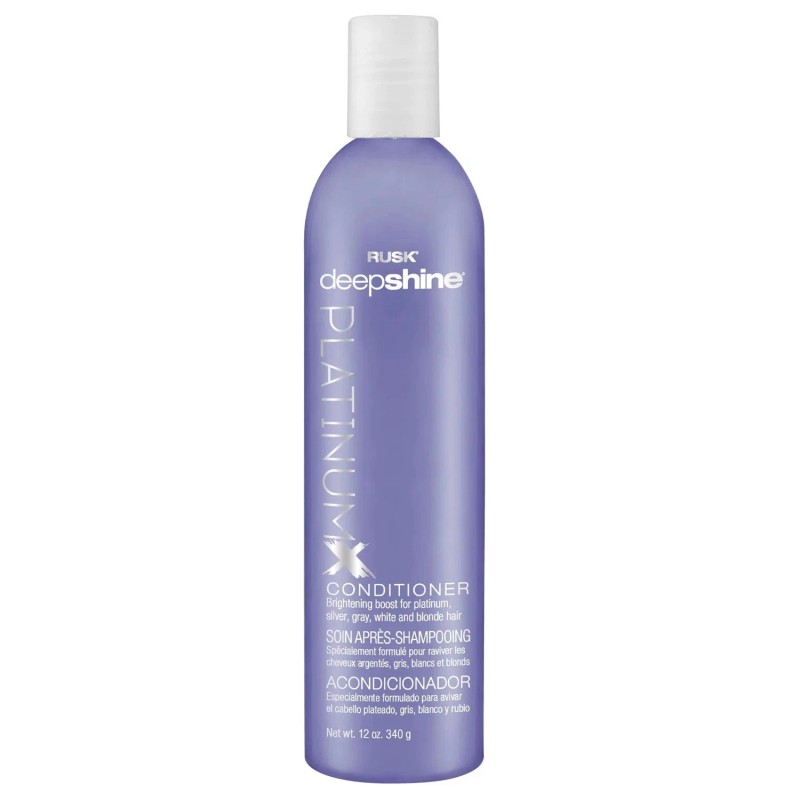 Rusk Deepshine PlatinumX Conditioner12 oz - Pack of 2