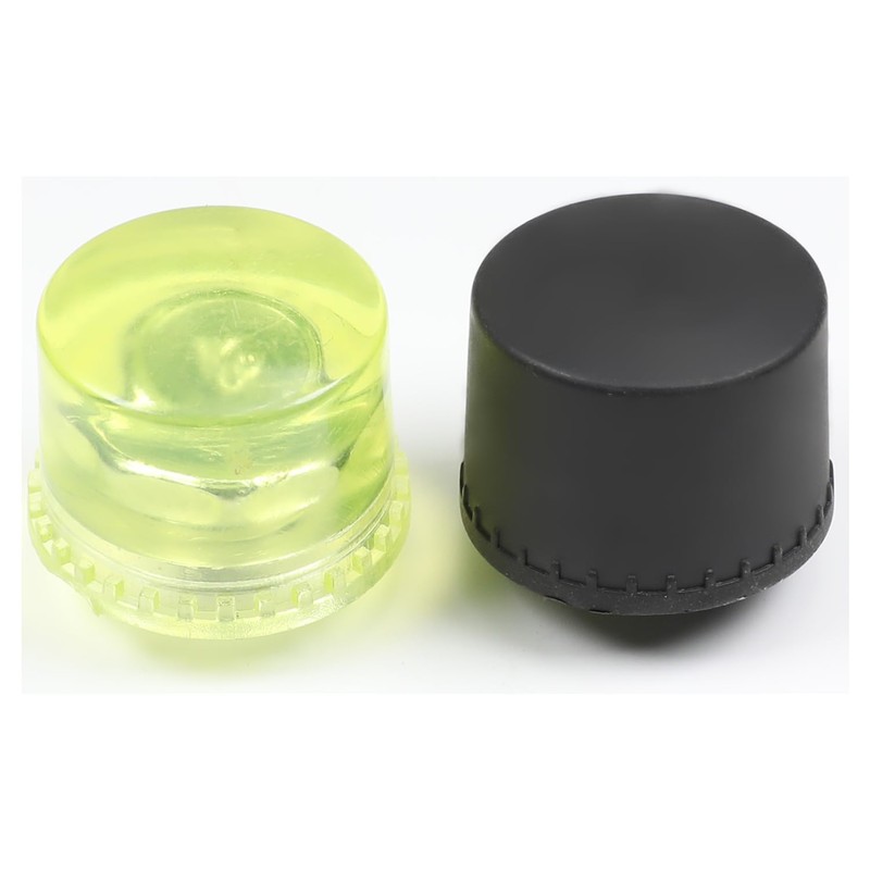 Bettomshin 30mm Diameter Mallet Hammer Replacement Rubber Plastic Striking Head