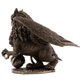 Top Collection Celtic Griffin Statue - Protector of Treasures and Priceless Possessions Gryphon Sculpture in Premium Cold Cast Bronze-9.5-Inch King of The Creatures - Powerful and Majestic Figurine