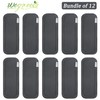 Wegreeco Reusable Soft 5 Layers 12 Pack Bamboo Charcoal Inserts