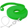 Waterproof Long Dog Leash with Chew Proof Wire Rope,Soft Dog