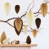 Easy Joy Autumn Decorations, Paper Leaves Decoration, Hanging Paper Fan