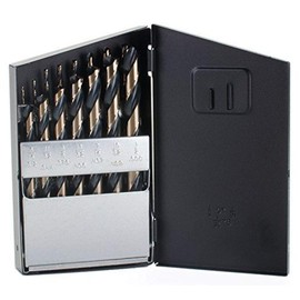 Norseman Drill and Tool 66470 SPM-15 135 Degree Split Point Magnum Sup Premium Mechanical Drill Bit Set (15 Piece)