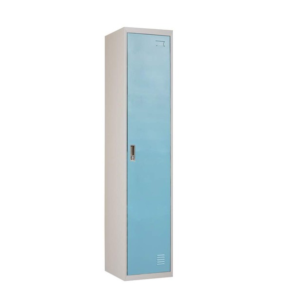 Panana Metal Storage Lockers Lockable Office File Cupboard Unit Racking Solutions School Staff Gym Changing Room Single Door