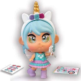 Trotties Mini Mia from Rio, Multicoloured, Travel Dolls from the Animated Cartoon Series, With Accessories, Gift for Girls and Boys Age 3 and Above