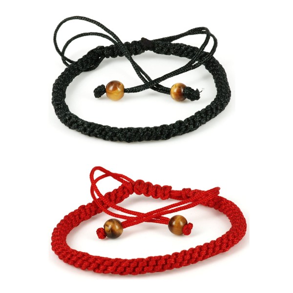 PURPLE WHALE Kabbalah String Knot Braided Bracelet for Women, Men