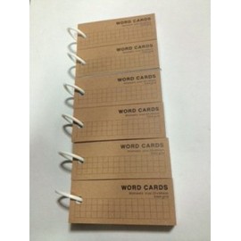 Flash Cards - Mini Blank - 480 Cards, 6 Sets of 80, Binder Rings, Medium Size, Unisex, Plain Style, Cognitive Skills, Kid, Little Kid