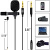 AxcessAbles Lavalier Clip-On Microphone with 5ft TRRS 3.5mm Cable and