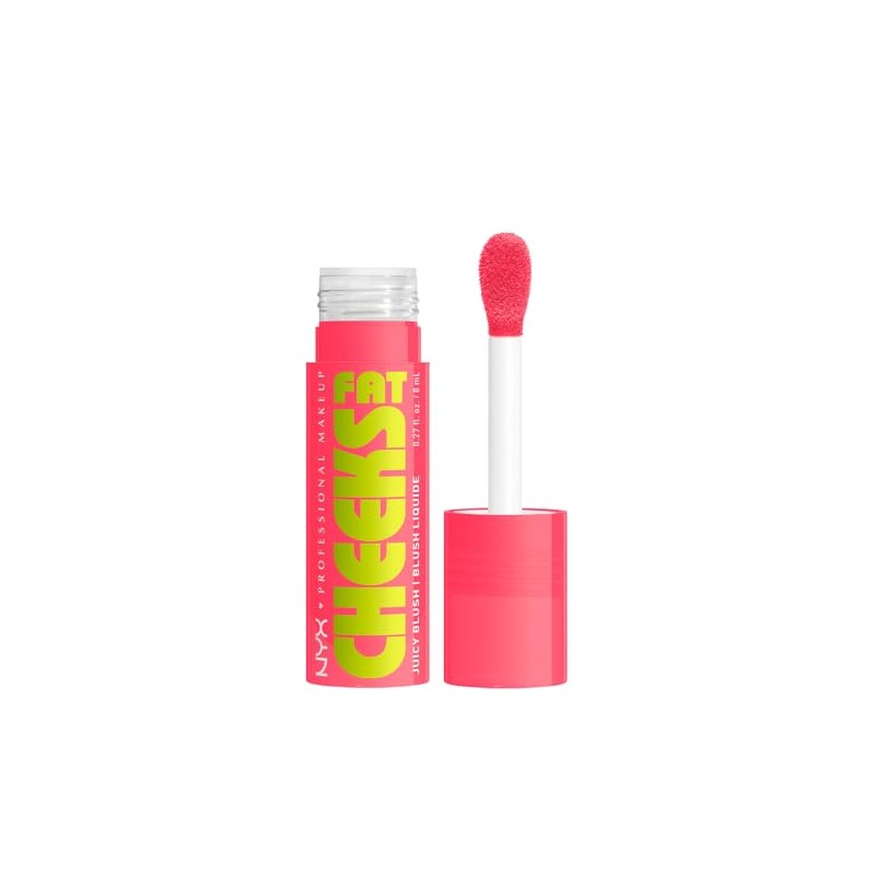 Nyx Professional Makeup Fat Cheeks Blush Tono Bouncin Berry Rosa