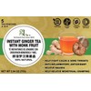 GT Instant Ginger Tea With Monk Fruit, 2.64 Ounce Box