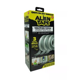 As Seen On TV Alien Tape - Instantly Locks Anything into Place Without Screws - Adhesive Tape