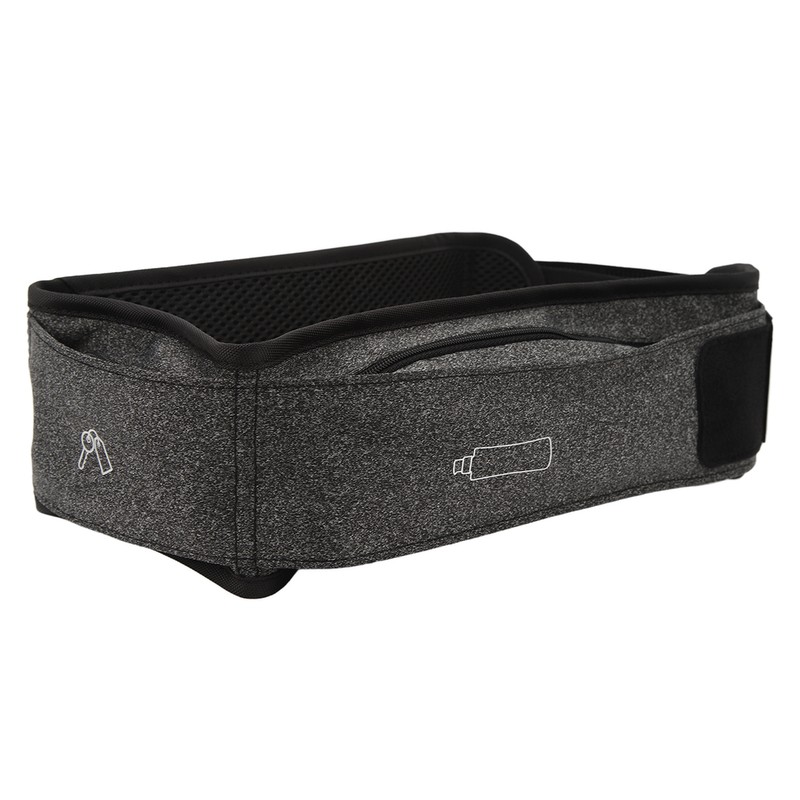 Running Waist Bag Multi Independent Pockets Elastic Breathable Thin Light