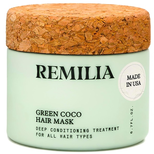 Remilia Hair Mascarilla para cabello seco dañado y crecimiento -