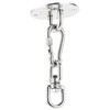 Stainless Steel Hammock/Swing Hanging Kit Ceiling Mounting Plate Snap Hook