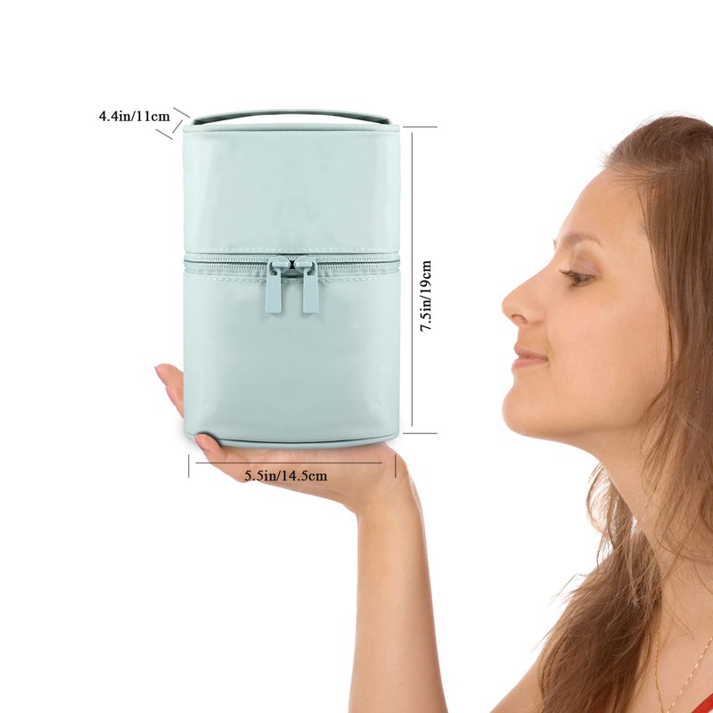 Organizador de brochas de maquillaje para artistas, juego de brochas