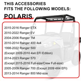 Front & Rear Shock Pivot Ball Bushings Sleeve Kit 16Pcs For Polaris Ranger 400 500 570 700 800 ETX EV TM