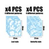 50 Butterfly Leaf Window Stickers, Glass Window Stickers, Anti-Collision Window