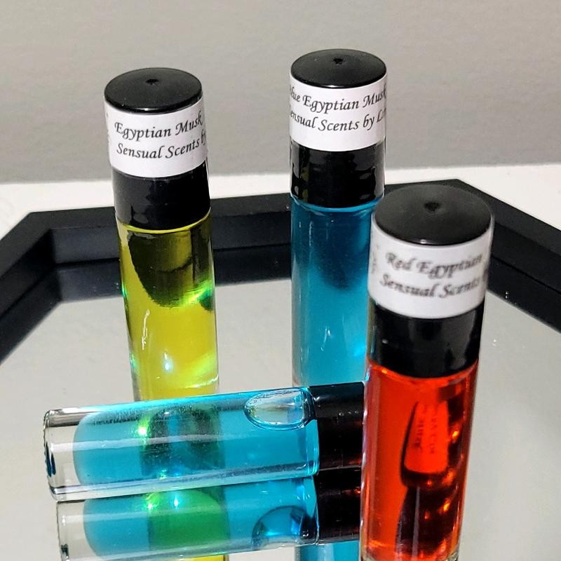 Men Fragrance Body Oils - Egyptian Musk Roll On -