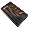 MAGICLULU Wooden Chopstick Holder Chopsticks Rest Rack Daiso Style Food