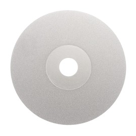 HARFINGTON Diamond Flat Lap Disc 4" x 5/8" Arbor 500 Grit Abrasive Diamond Coated Grinding Wheel for Grinding Sanding Lapping Polishing Ceramics, Glass, Stones, Gemstone