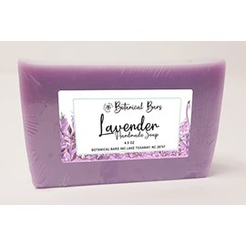 Botanical Bars Handmade Lavender Soap Bar - All Natural Lavender Soap