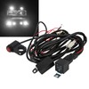 13ft LED Light Switch Wiring Harness 14AWG 1‑to‑2 with Relay