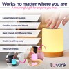 LuvLink Friendship Lamp v2.0 - Long Distance WiFi Touch Lamps