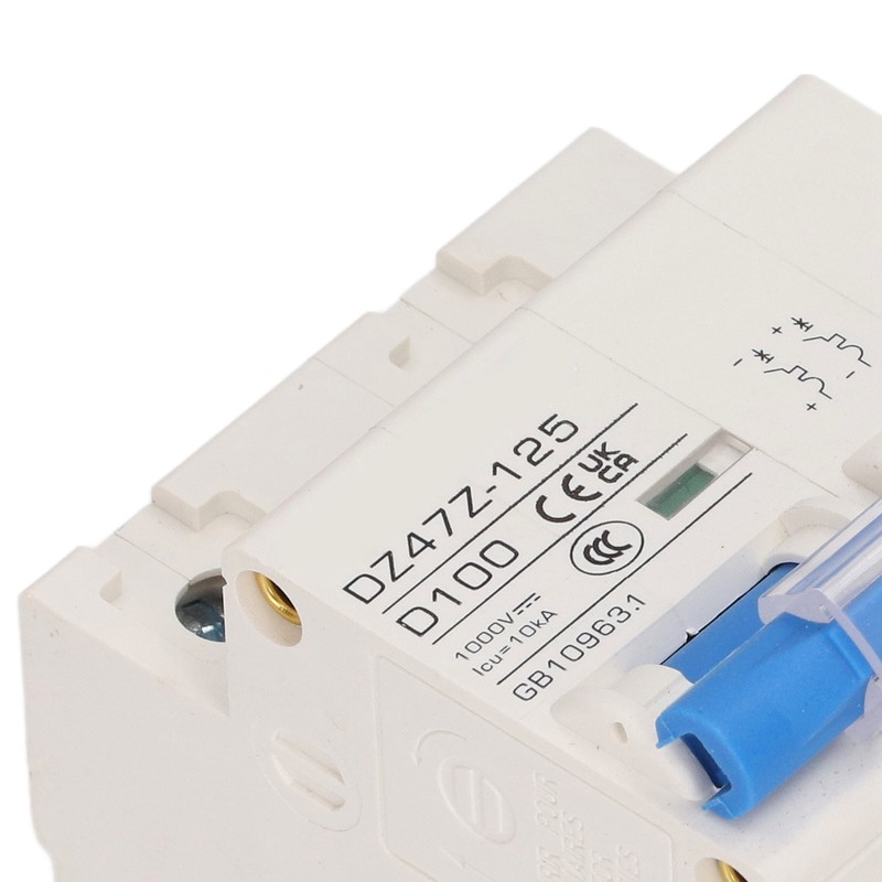 DC Circuit Breaker 2P DZ47Z 125 100A DIN Rail Miniature