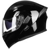 ILM Motorcycle Dual Visor Flip up Modular Full Face Helmet
