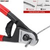 MAXPOWER Wire Cutter, 8-Inch Wire Rope Cutters for Steel Wire,