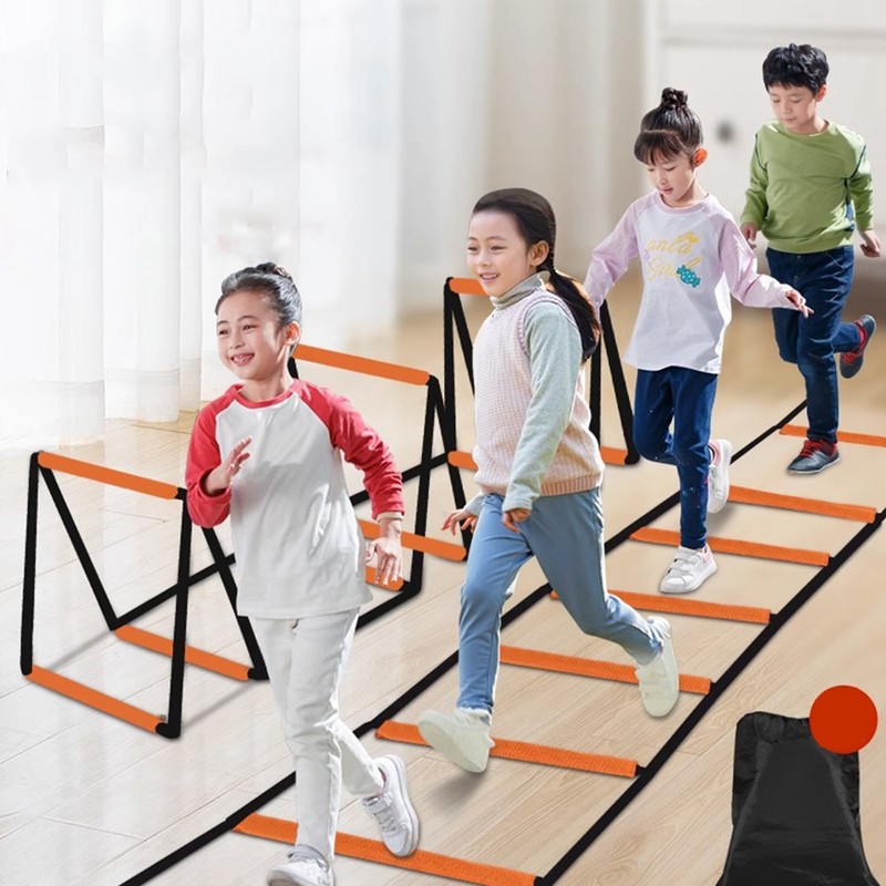 Agility Ladder Spring Steel Exercise Sensitivity Improve Coordination Speed Training