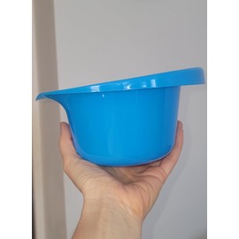 Rocky Mountain Goods 5-Piece Mixing Bowl Set – Nesting Plastic Mixing Bowls with Pour Spout – BPA-Free & Dishwasher Safe – Ideal for Baking, Cooking & Meal Prep