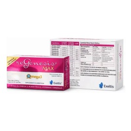 Suplemento En Cápsula Exeltis Omega 3 De Regenesis Max X 56.3g
