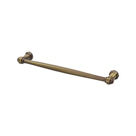 Decoranddecor Antique Brass Copper Silver Matt Black Pewter Door Pull Handle Kitchen Cupboard Cabinet Drawer Pull (224mm Hole Center, Antique Brass)