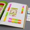 Extra Thick Tabs Flags Assorted Bright, 1 x 1.5 Inch