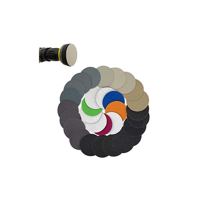 Hook and Loop Discs BE-TOOL 800# 2 Inch Polishing Sander