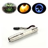 Jade Flashlight Torch Stainless Steel 3 Light Sources Super Bright