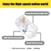 VCELINK Pass Through RJ45 Connector CAT5 CAT5E RJ45 Ends 50pcs