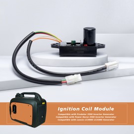 Ignition Coil Control Module, 63584 Compatible with Harbor Freight Predator 3500 Replacement part for Loncin 3000i 3300i Inverter Generator Ignition Module Lighter Box, for TJ113-2009-1