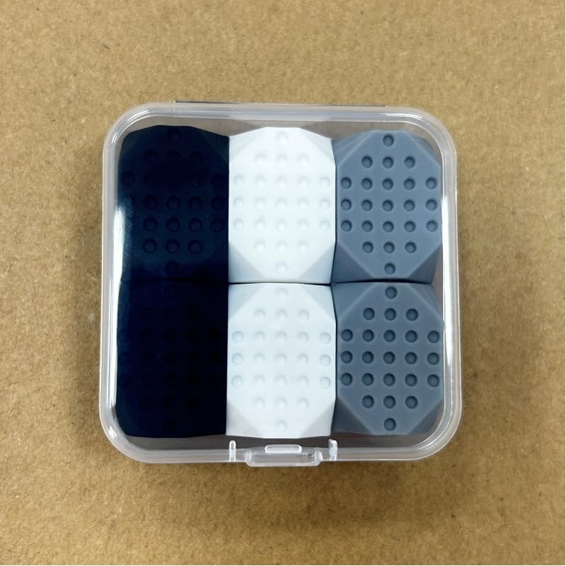 Jaw Exerciser 6-Piece Set - Unisex Jaw, Neck, and Face