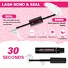 PRO Lash Clusters Kit DIY Lash Extension Clear Band Natural