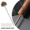 KOMBIUDA Peacock Design Copper Cigar Draw Enhancer Tool Durable Cigar