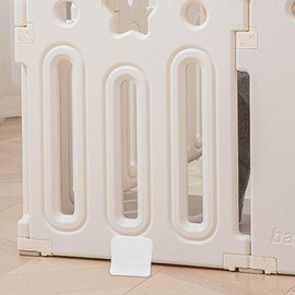 Abaodam 4Pcs Playpen Stabilizer Playpen Stabilizer Feet Playpen Fixing Base Plastic Safety Baffle Playpen Stabilizing, 38DUDB147FQ57UKO2JBOH4Q8