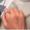 Bellitia Jewelry Cat Ring, Cute, Sterling Silver, 925 Cat, Paw,