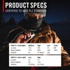 Coast KL35R 600 Lumen Rechargeable LED Pocket Flashlight with RED