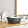 Rotho Daily Basin, Plastic (PP Recycled), Anthracite, 8 L