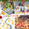 60 Pcs Christmas Ducks,Duck Party Decorations,High Looks And Cute Mini