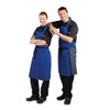Whites Chef's Cook's Polycotton Long Bib Apron, Royal Blue, Professional